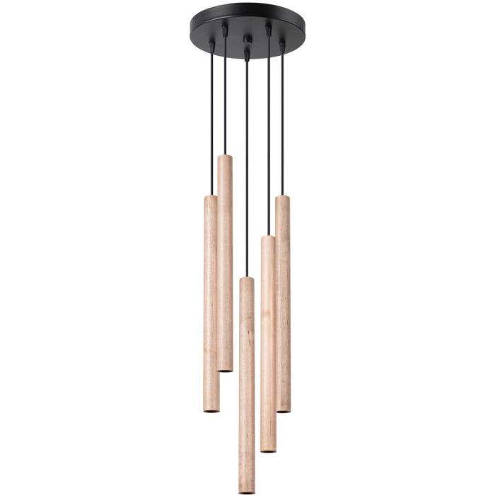 Sollux Pastelo SL.1270 houten hanglamp