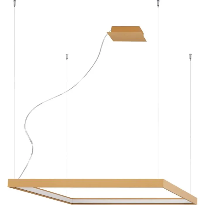 Thoro Nelya TH.149 grote gouden hanglamp