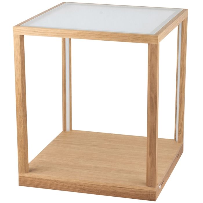 Spotlight Tavoli 8881974 eikenhouten tafel met led