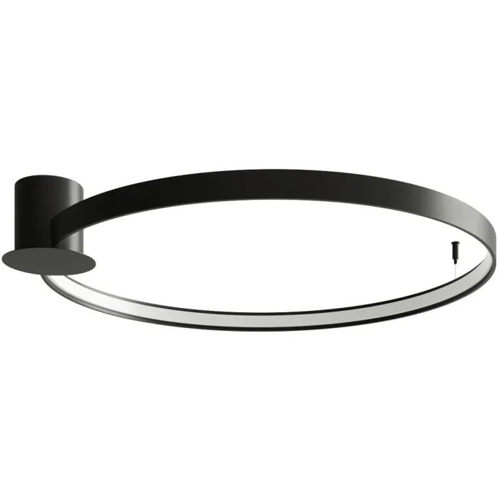 Thoro Rio TH.130 zwarte grote plafondlamp