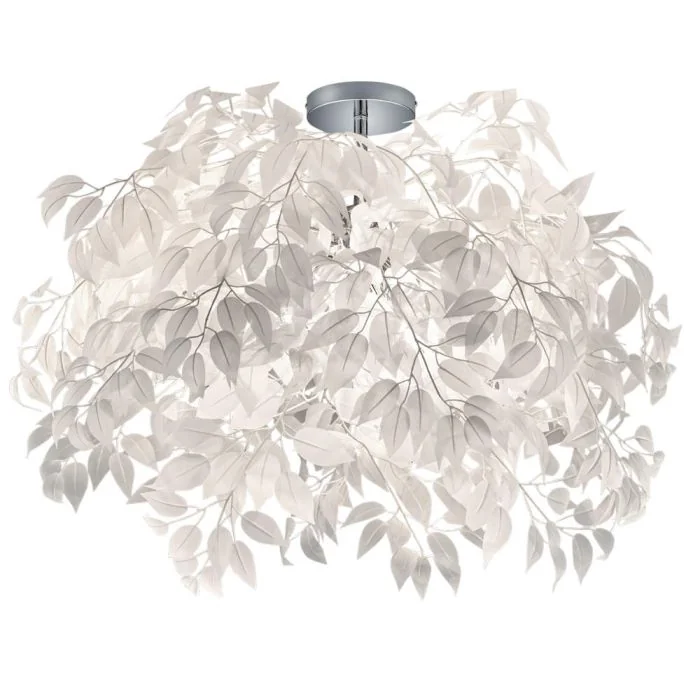 Trio Leavy R60463001 plafonnière wit