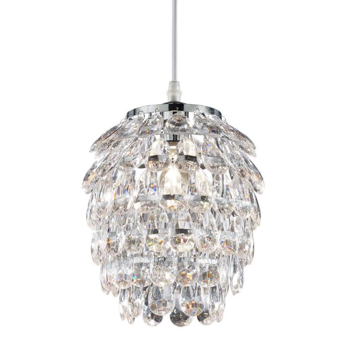Trio Petty R30451006 hanglamp kristal