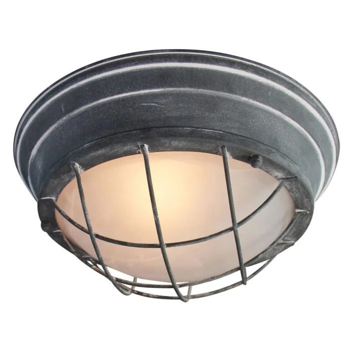 Brilliant Typhoon 94491/70 wand/plafonlamp beton
