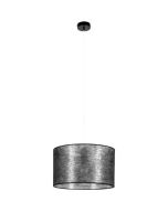 Britop Nevoa 154920104 hanglamp van zwarte non woven stof