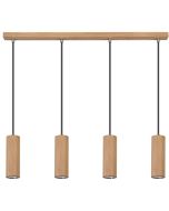 Spotlight Pipe 1551474 eikenhouten hanglamp