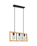 Trio Agra 313800332 houten hanglamp