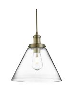 Searchlight Pyramid 3228AB brons kleurige hanglamp