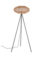 Trio Hedda 412300136 vloerlamp van sisal