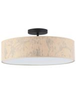 Searchlight Isla 47810NA plafonniere van gerecycled paper
