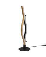 Trio Blaze 541210205 mat messing gebogen tafellamp