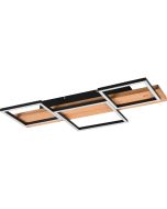 Trio Harper 622910332 grote houten plafondlamp