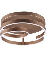 Trio Marnie 644110165 grote koffie kleurige plafondlamp