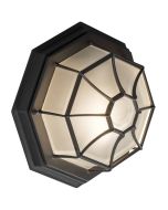 Konstsmide Octagon 7091-750 plafondlamp zwart