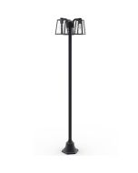 Trio Fia 7290903012 mat zwarte lantaarnpaal