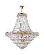 Searchlight Versailles 9112-102GO goud kleurige zak kroonluchter
