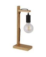 Searchlight Barn EU95041-1BR houten tafellamp