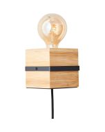 Brilliant Benny 99705/76 bamboe wandlamp