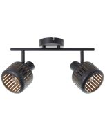 Brilliant Tyas 99942/86 zwart met goudkleurige spot
