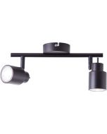 Brilliant Tanah G74513/76 mat zwarte plafondspot