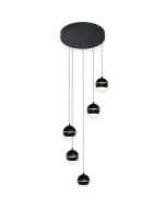 Hanglamp Bilia zwart 40cm
