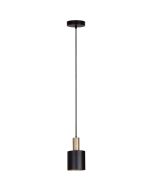 Freelight Trofeo H5001BG zwart met goud kleurige hanglamp