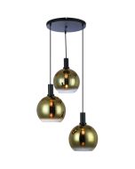 Hanglamp Gradiente H9733GD goud kleurige hanglamp