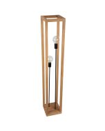 Spotlight Kago 51524274 eikenhouten vloerlamp