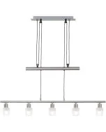 Brilliant Lea G32473/77 hanglamp chroom