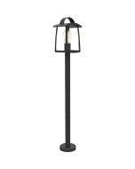 Lutec Kelsey 7273605012 mat zwarte paallamp