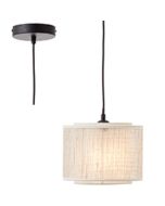 Brilliant Odar 99481/09 landelijke hanglamp van bamboe