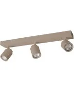 Freelight Razza PL1531C cremekleurige langwerpige spot met drie spotjes