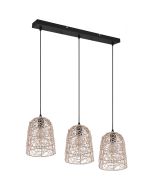 Trio Lovis R31143036 hanglamp van rotan vlechtwerk
