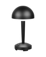 Trio Mendorez R54541132 zwarte tafellamp op batterijen