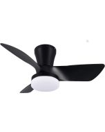 Reality Sortland R67393132 zwarte plafondventilator