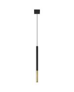 Sollux Mozaica SL.0891 zwart met gouden hanglamp