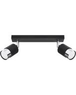 Spot Nero SOL1065 zwarte spot met chroom