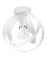 Sollux Tulos SOL1082 witte plafondlamp van metaal