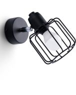 Sollux Beluci SL.1114 zwart metalen spot