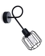 Sollux Beluci SL.1117 zwart metalen wandlamp