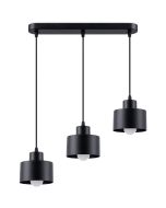 Sollux Savar SL.1133 mat zwarte hanglamp