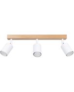 Sollux Verdo SL.1288 witte spot van hout en metaal