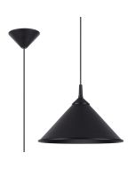 Sollux Zuma SL.1326 zwart metalen hanglamp
