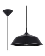 Sollux Frika SL.1328 zwart metalen hanglamp