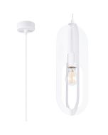 Sollux Nicus SL.1360 wit metalen hanglamp