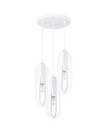 Sollux Nicus SL.1361 wit metalen hanglamp