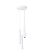 Sollux Prysm SL.1398 wit metalen hanglamp