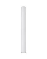 Sollux Karbon SL.1534 witte geribbelde plafondlamp