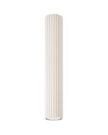 Sollux Karbon SL.1590 beige geribbelde plafondlamp